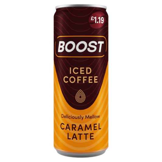 BOOST ICED COFFEE CARAMEL LATTE
