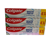 COLGATE T/PASTE WHITE TEETH