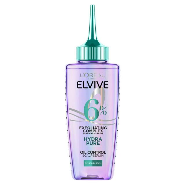 L'Oréal Paris Elvive Hydra Pure Exfoliating Pre Shampoo Scalp Serum for Oily Scalp & Roots 102ml