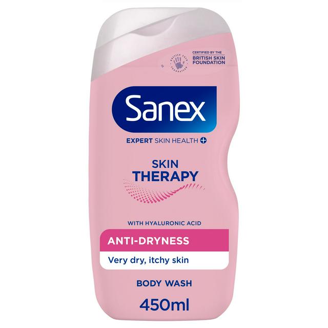 Sanex Skin Therapy Anti Dryness Shower Gel Body Wash 450ml
