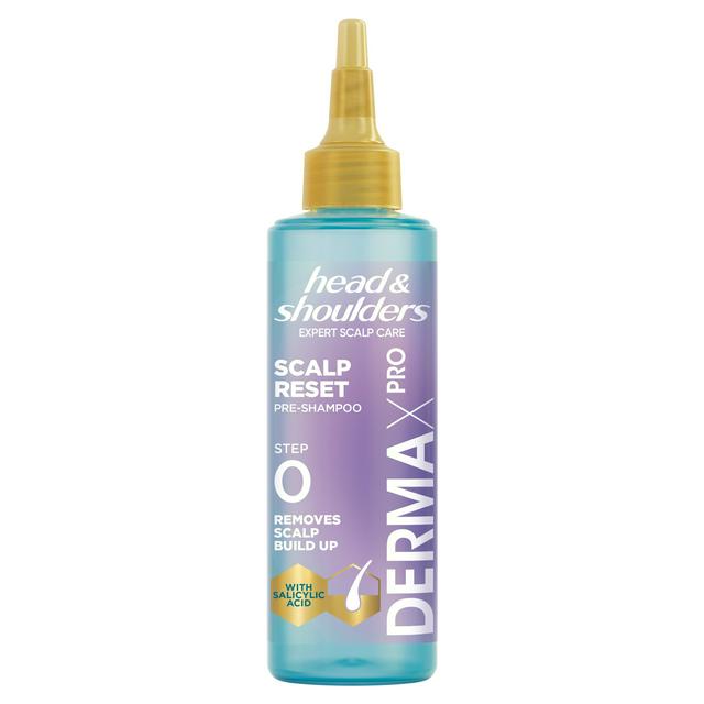 Head & Shoulders Derma X Pro 195ml Scalp Reset Pre Shampoo with Salicylic Acid