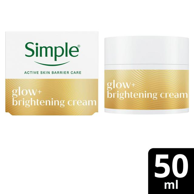 Simple Facial Moisturiser Glow+ 50ml
