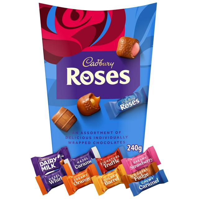 Cadbury Roses 240g Chocolate Assortment Carton