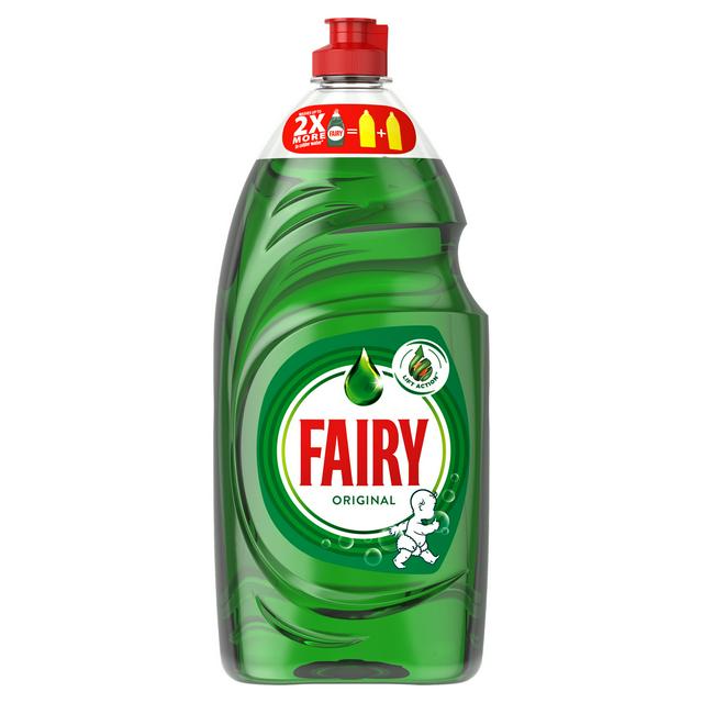 Fairy Original Washing Up Liquid Green with Lift Action 1015ml
