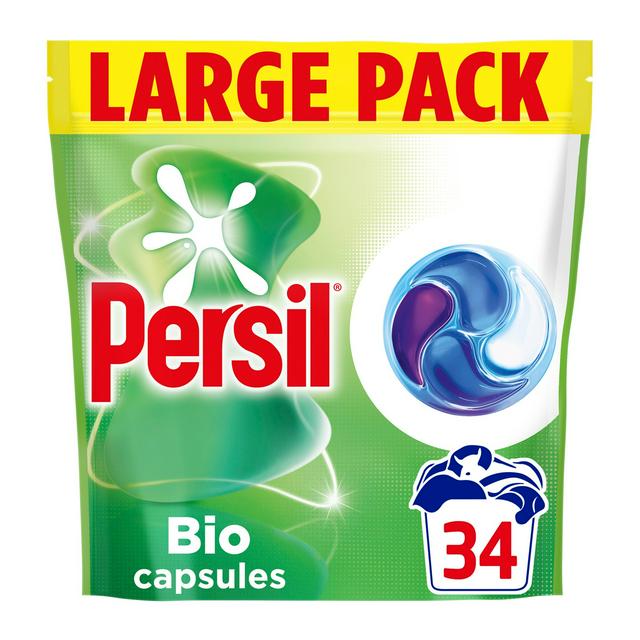 Persil 34 Washes 4 in 1 Fast Dissolving Bio Laundry Capsules
