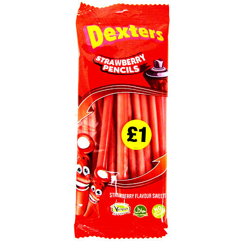 DEXTER STRAWBERRY PENCILS  12x160G