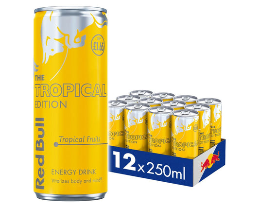 RED BULL TROPICAL CAN