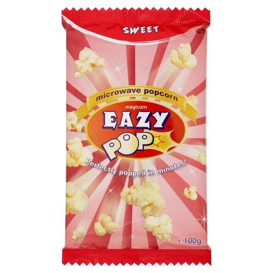 EAZYPOP MICROWAVE POPCORN SWEET 16x85G