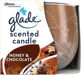 GLADE CANDLE HONEY CHOCOLATE
