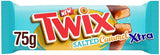 TWIX SALTED CARAMEL XTRA 24x75G