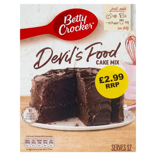 BETTY CROCKER DEVIL’S FOOD 4x425G