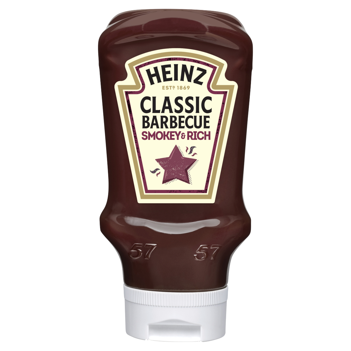 HEINZ CLASSIC BBQ SAUCE PLAIN 5x480G
