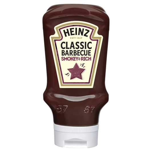 HEINZ CLASSIC BBQ SAUCE PLAIN 5x480G