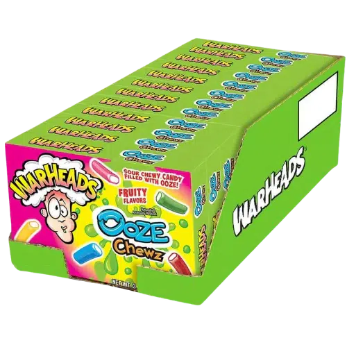 WARHEADS OOZE CHEWS 12x99G