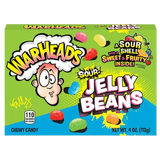 WARHEADS SOUR JELLY BEANS 12x113G