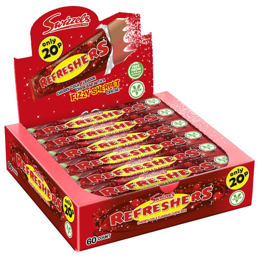 REFRESHERS CHERRY COLA CHEW BAR 60x18G