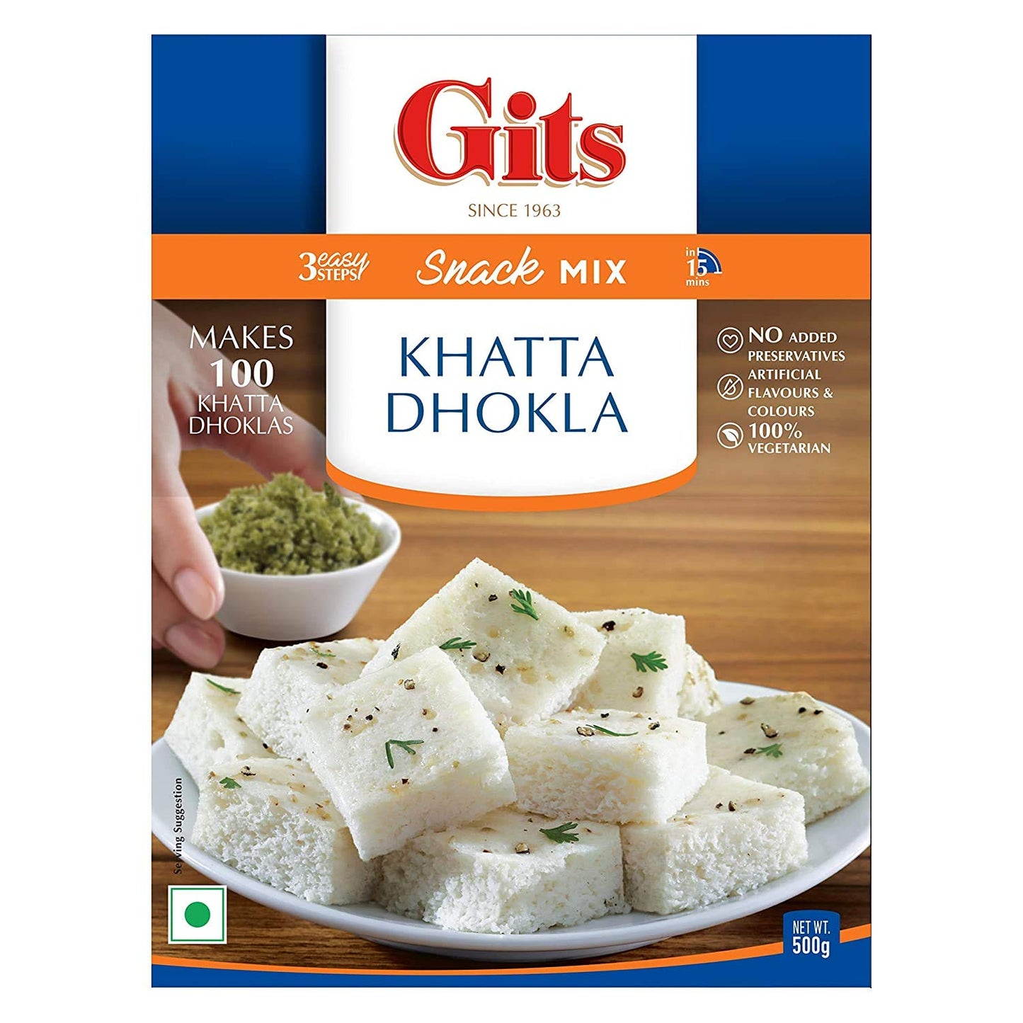 GITS KHATTA DHOKLA 5x1x500G