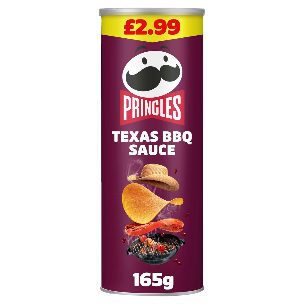 PRINGLES TEXAS BBQ 6x165G