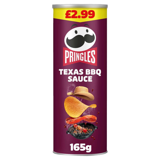 PRINGLES TEXAS BBQ 6x165G