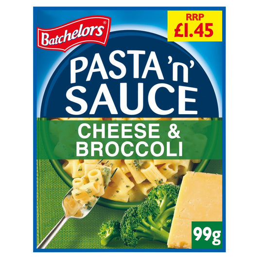 BATCHELORS PASTA N SAUCE CHEESE BROCCO 7x99G