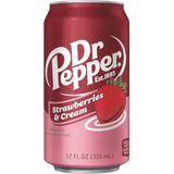 DR PEPPER STRAWBERRIES AND CREAM CAN