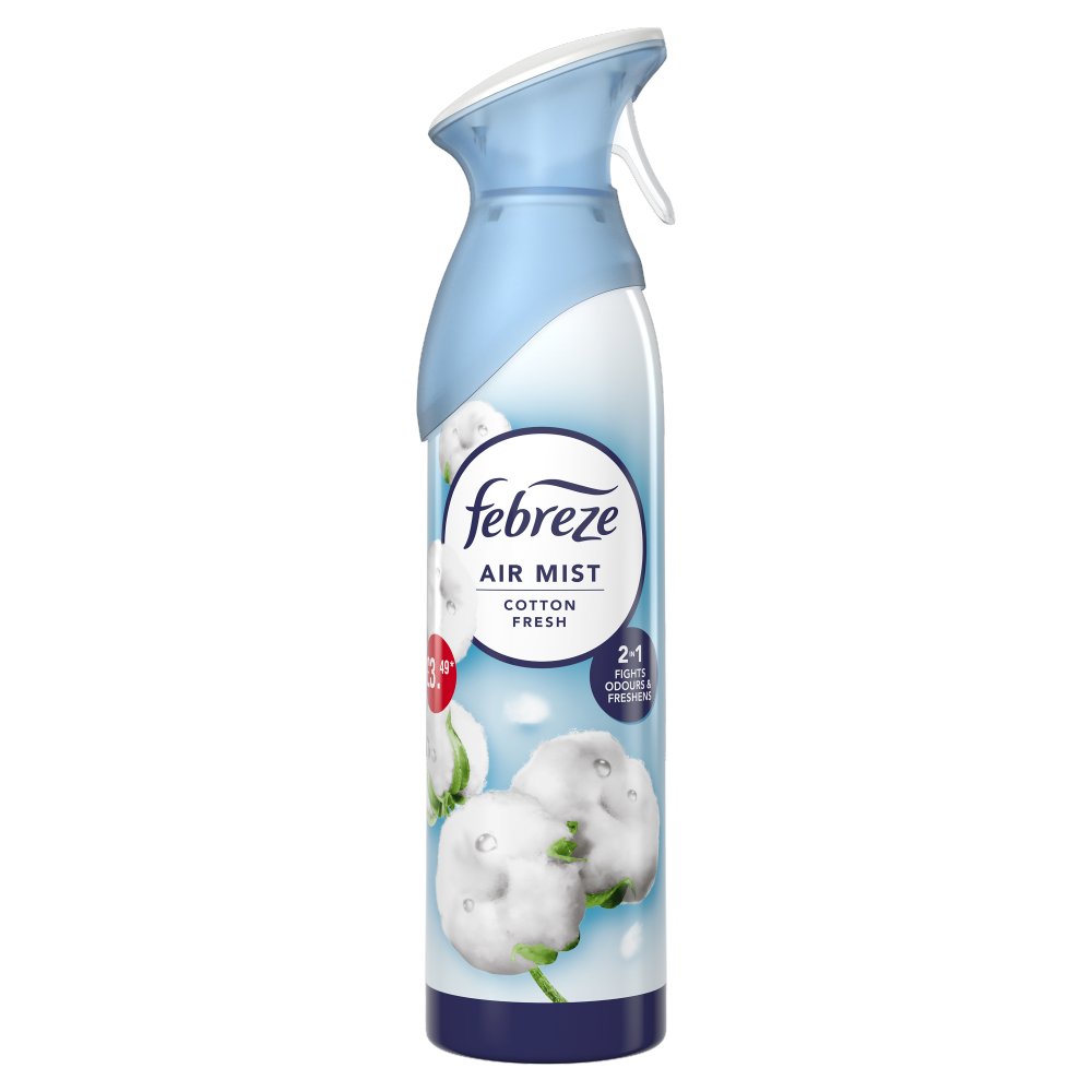 FEBREZE AIR FRESHENER SPRAY COTTON FRESH