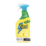 FLASH SPRAY WIPE DONE CRISP LEMON KITCHEN