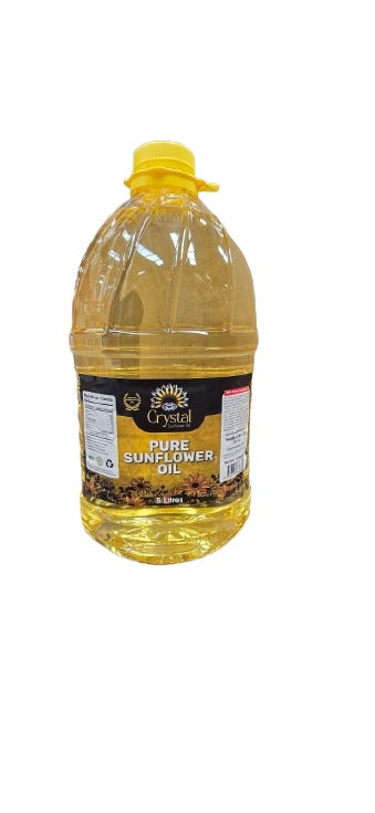 CRYSTAL PURE SUNFLOWER OIL 1x5 LTR