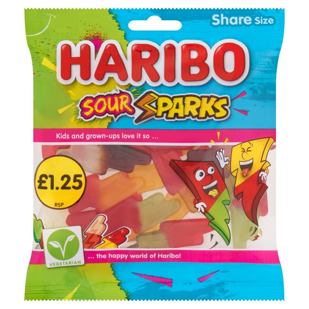 HARIBO SOUR SPARKS 12x140G