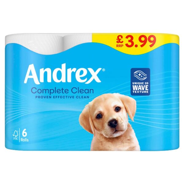 ANDREX COMPLETE CLEAN (4x6 ROLL)