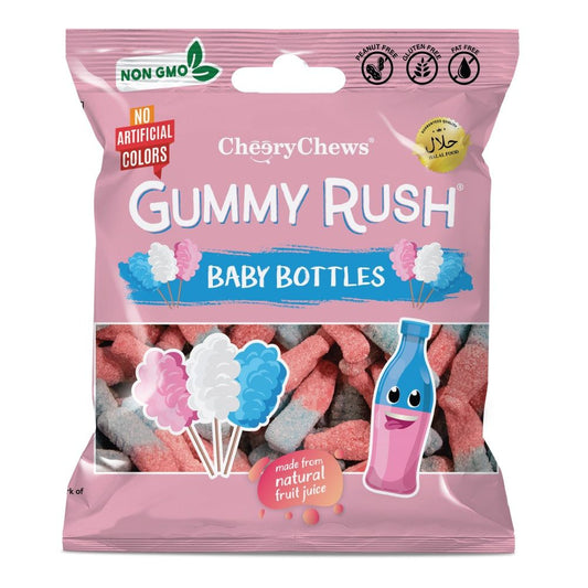 GUMMY RUSH BABY BOTTLES 4x12x90G