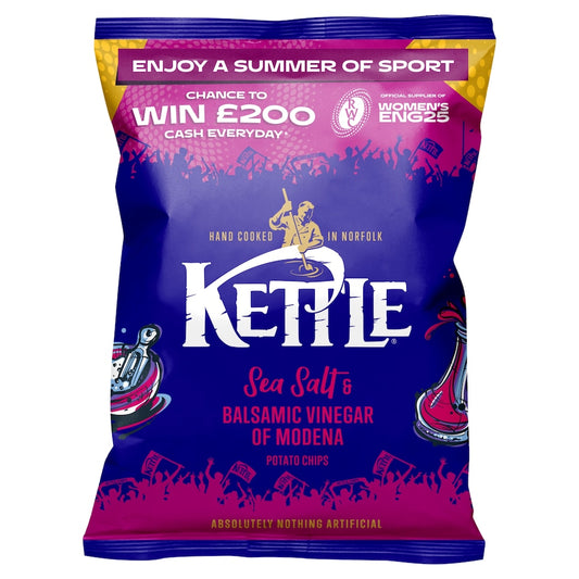 KETTLE SEA SALT & VINEGAR HANDYPACK 18x40G