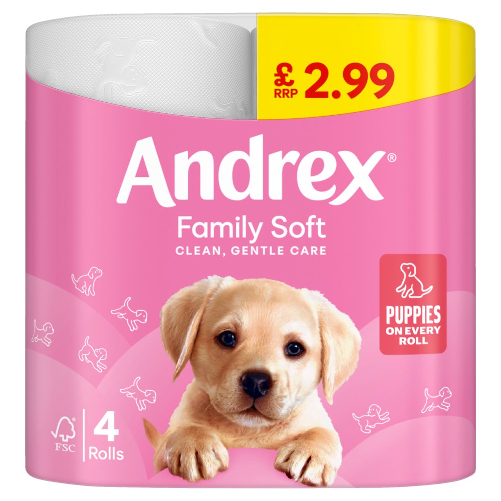 ANDREX FAMILY SOFT (6x4ROLL)