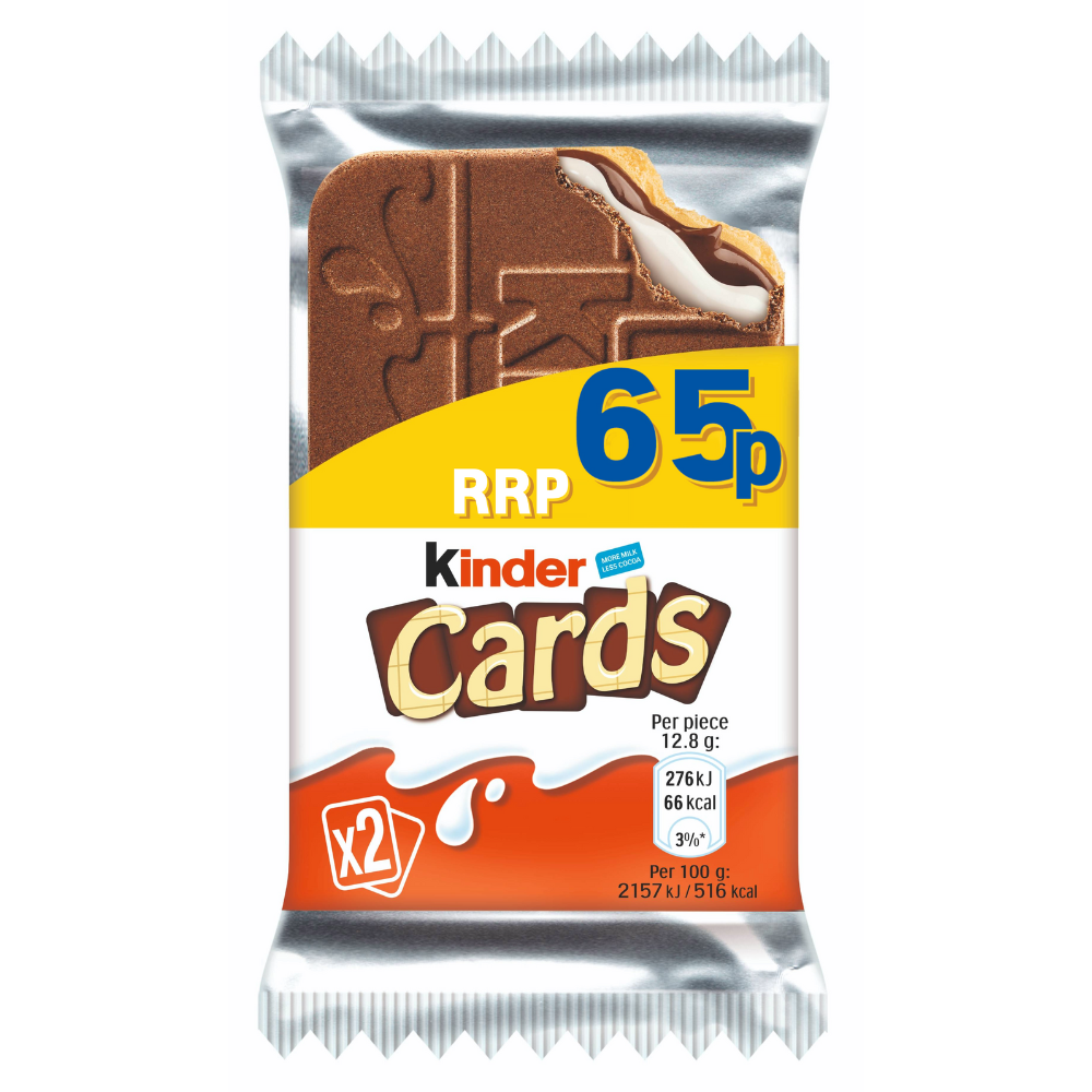 KINDER CARDS  30x25.6G