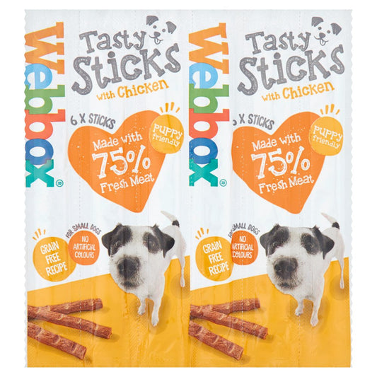 WEBBOX DELIGHT CHICKEN STICK 12x6PK
