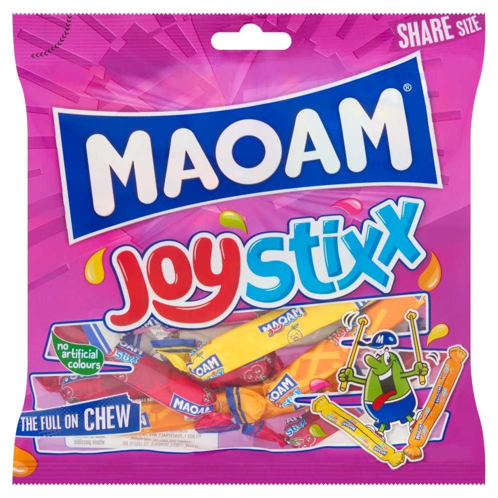 HARIBO MAOAM JOYSTIXX BAGS 14x140G