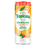 TROPICANA SPARKLING ZESTY ORANGE JUICE