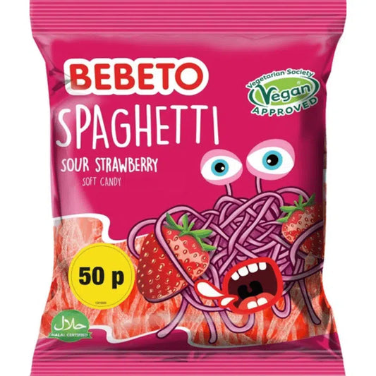 BEBETO STRAWBERRY SPAGHETTI  20x70G