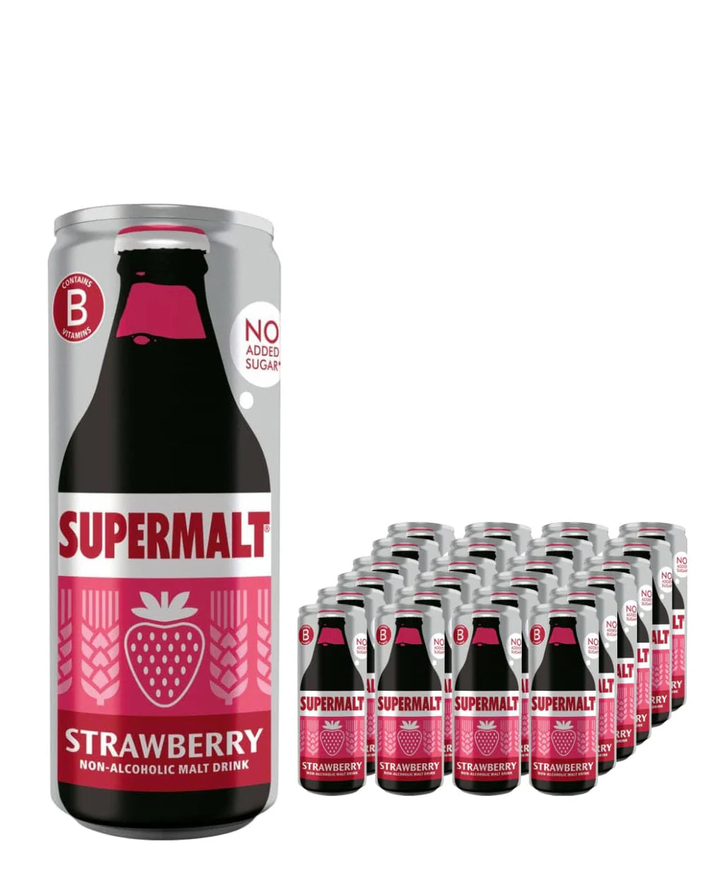 SUPERMALT STRAWBERRY CAN