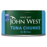 JOHN WEST TUNA CHUNKS IN BRINE 12x125G