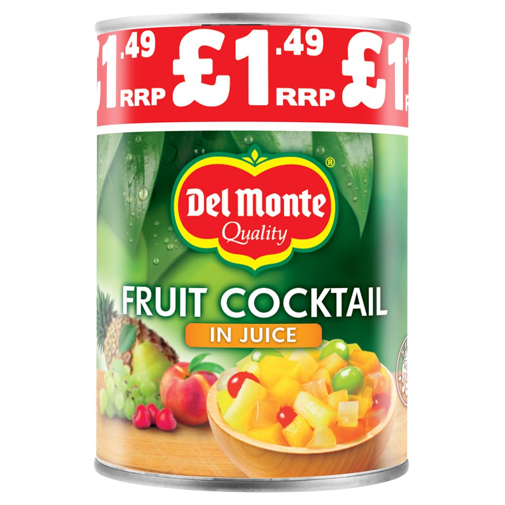DEL MONTE FRUIT COCKTAIL IN JUICE 6x415G