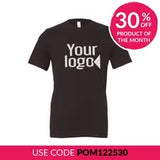 Bella+Canvas Unisex Jersey Crew Neck Tee