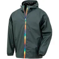 Result Genuine Recycled Prism Pu Waterproof Jacket With Recycled Backing