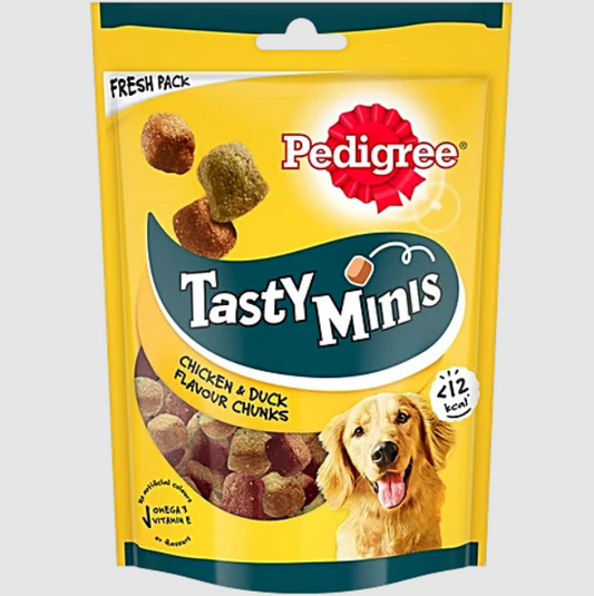 PEDIGREE Tasty Minis Cheese (8 x 140g Packs)