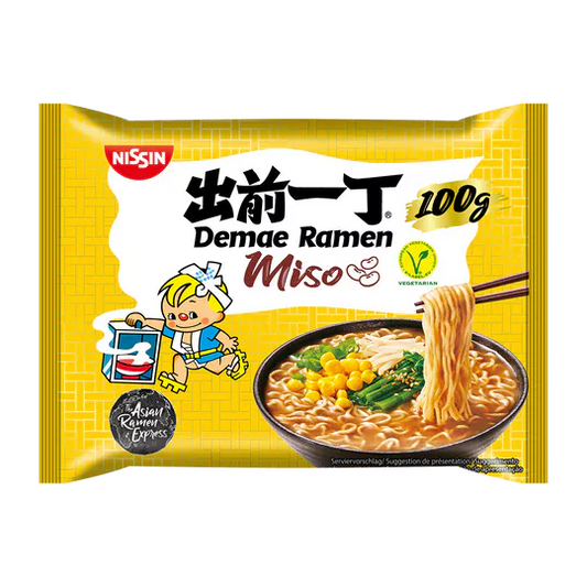 NISSIN SOBA DEMAE RAMEN MISO 30x100GM