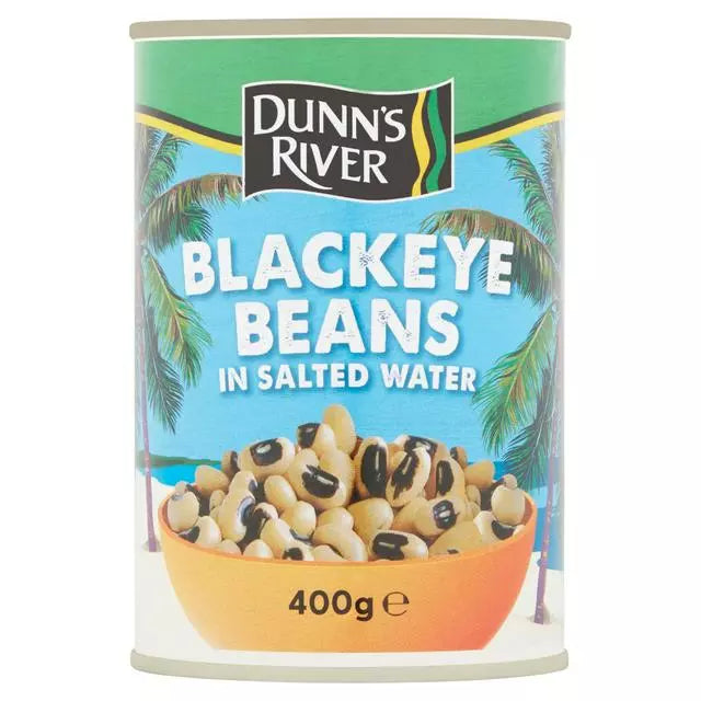 DUNNS RIVER BLACKEYE BEANS 12x400GM