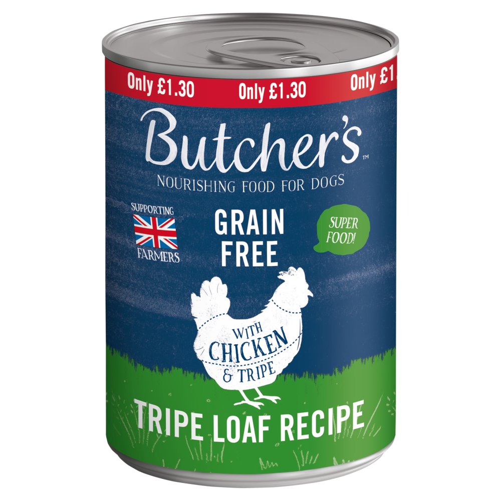 BUTCHERS DOG WITH TRIPE 12x400GMS