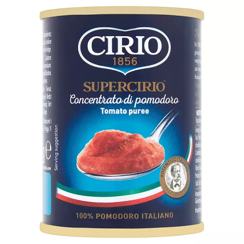 CIRIO TOMATO PUREE TINS 12x140GRM
