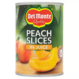 DELMONTE PEACH SLICES IN JUICE 12x415G
