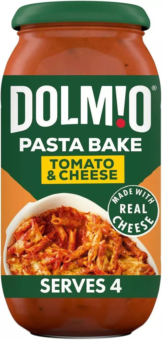 DOLMIO PASTA BAKE CREAMY TOMATO & CHEESE 6x500GRM